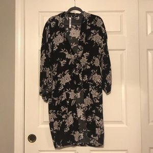 Spiritual Gangster Maya floral kimono